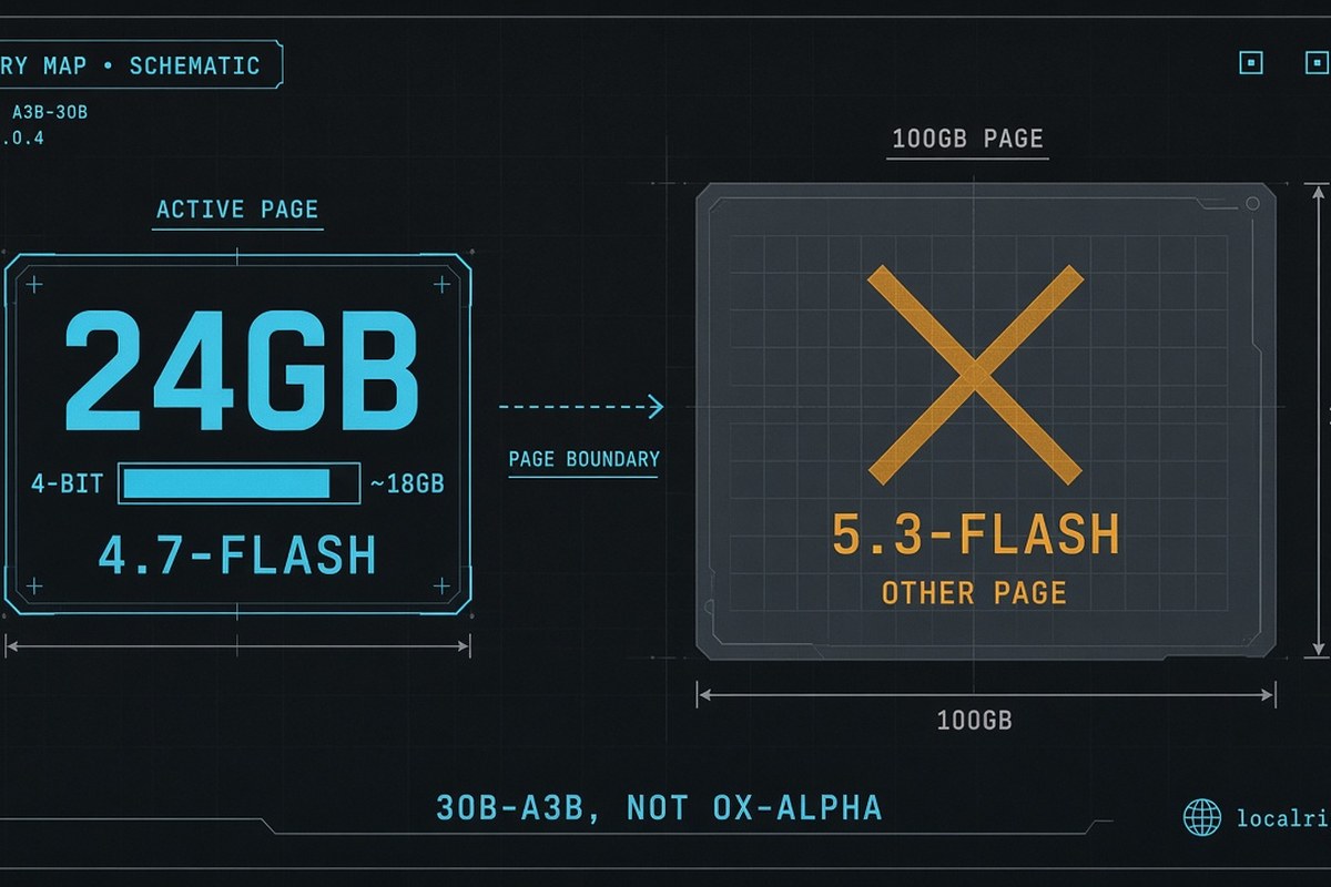 Used RTX 3090 24GB for Unsloth 4-bit (~18 GB); not GLM-5.3-Flash